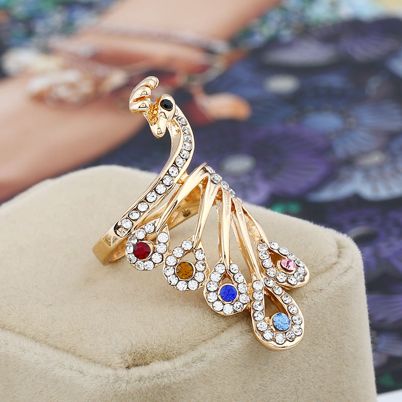 Lovely Peacock Ring