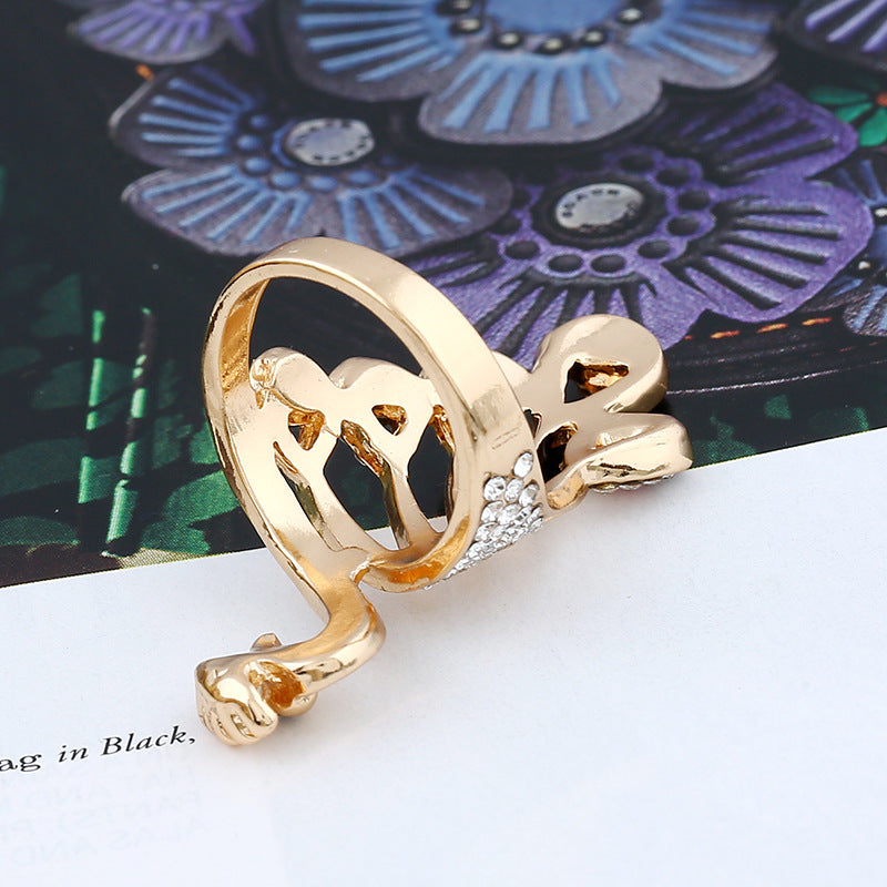Lovely Peacock Ring