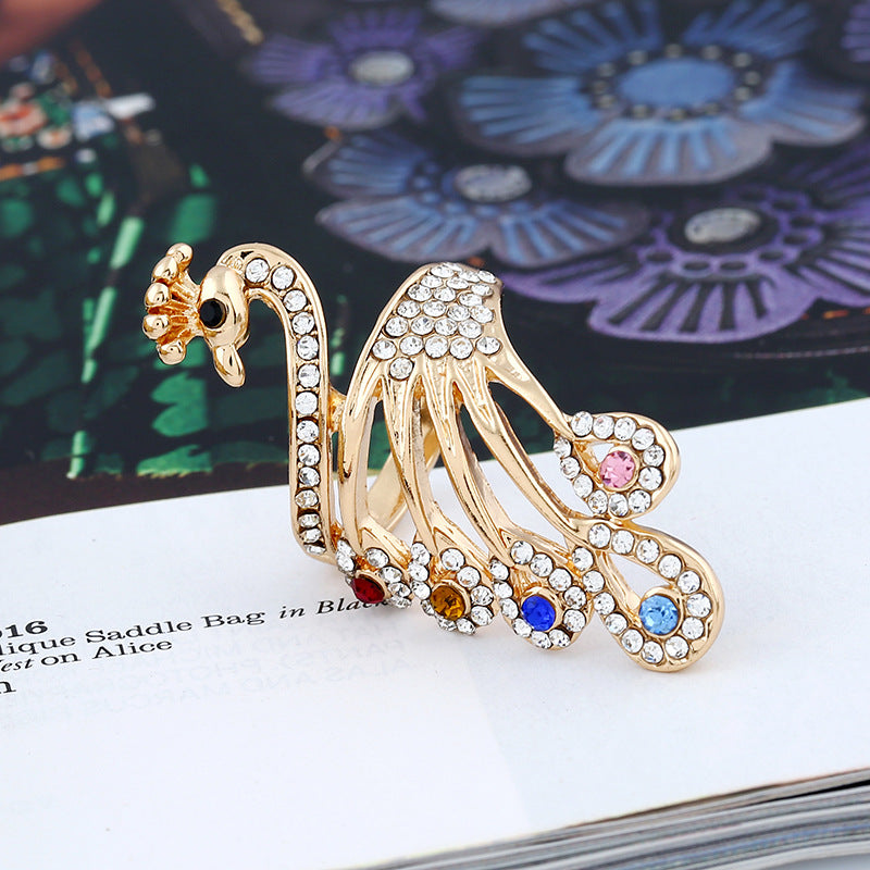 Lovely Peacock Ring