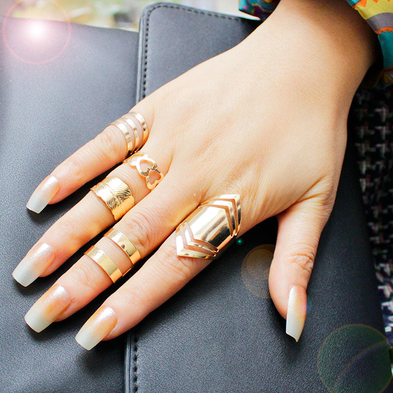 Golden Color Ring