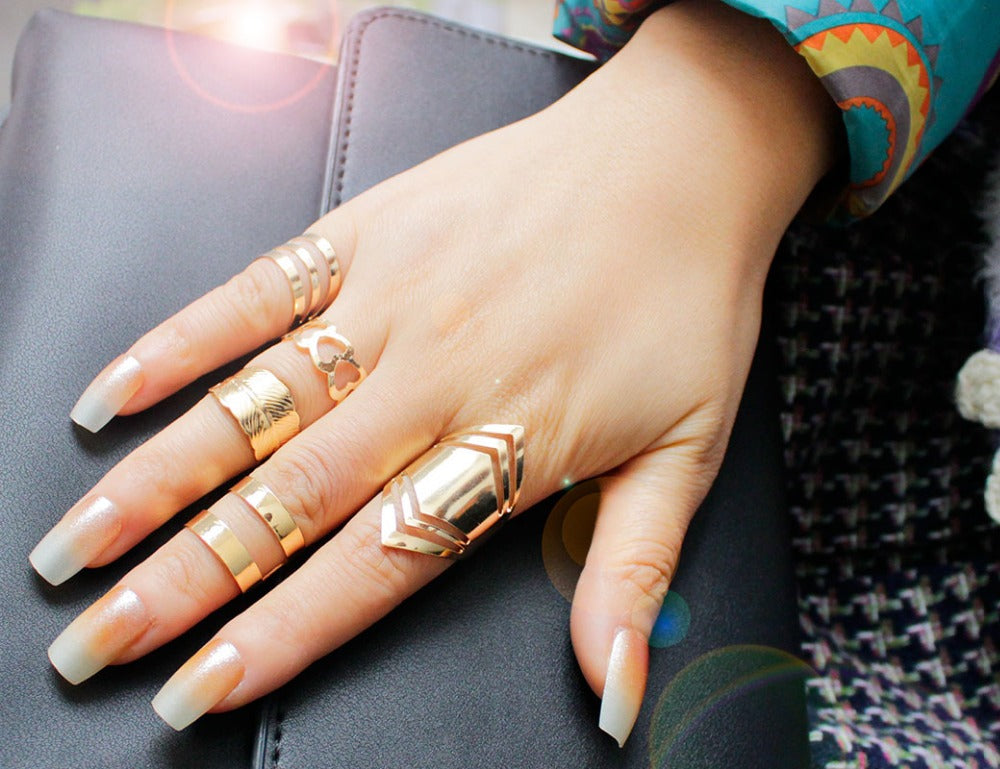 Golden Color Ring