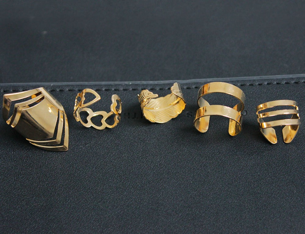 Golden Color Ring