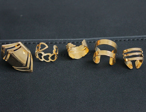 Golden Color Ring