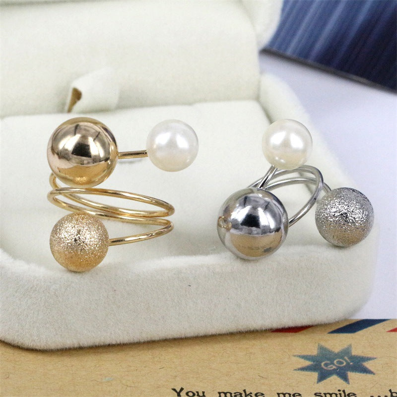 Lovely Simulated Pearl Ring