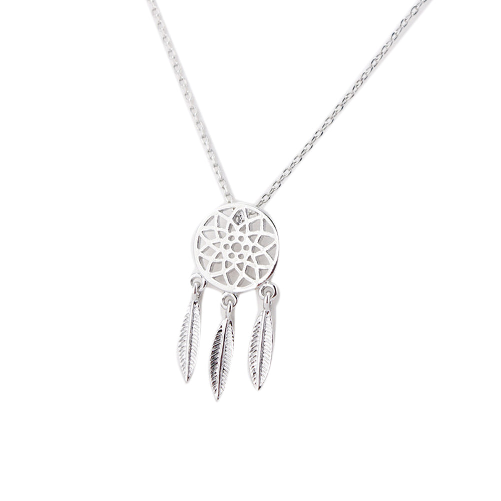 Summer Style Bohemian Feather Necklace