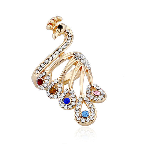 Lovely Peacock Ring
