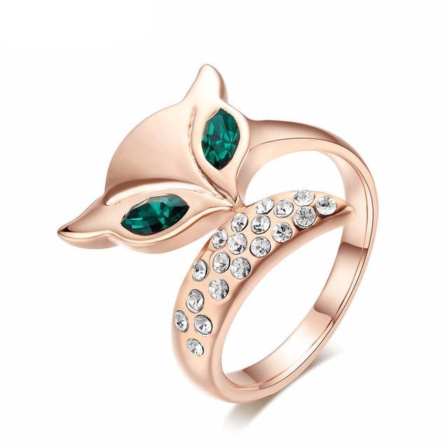 Stone Fox Crystal Ring